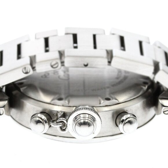 CARTIER Pasha C W31048M7 Chronograph Automatic Boy's Watch - Picture 9 of 11